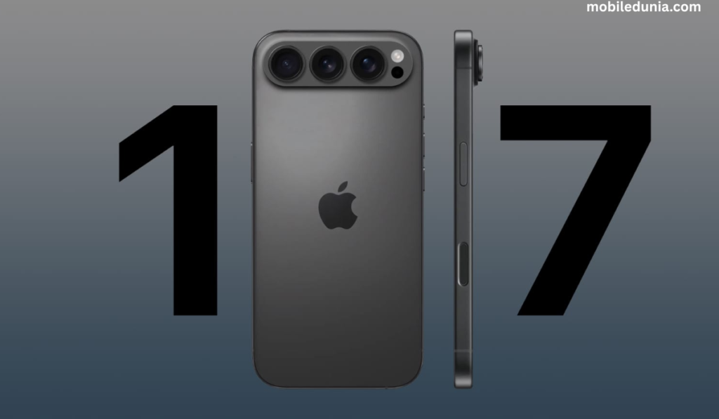 iPhone 17 का नया स्लिम डिजाइन, फ्रंट और बैक व्यू के साथ प्रीमियम लुक