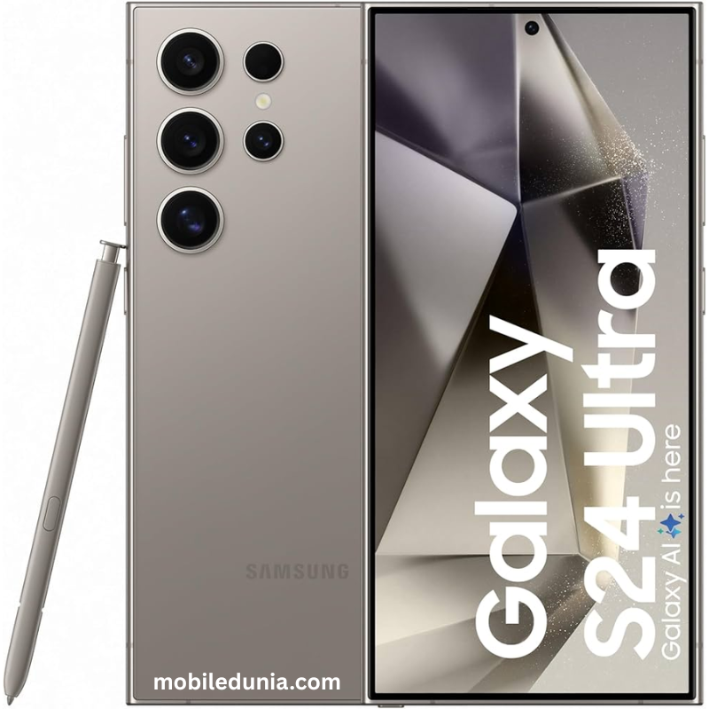 Samsung Galaxy S24 Ultra with S Pen for productivity and note taking