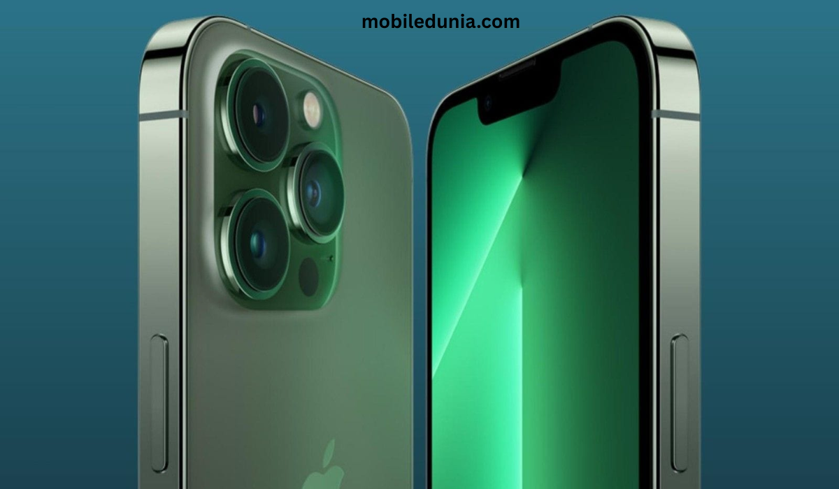iPhone 13 Pro Max का फ्रंट व्यू – 6.7 इंच Super Retina XDR डिस्प्ले और Pro Motion 120Hz