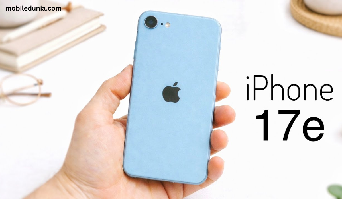 iPhone 17e का फ्रंट और बैक डिजाइन, OLED डिस्प्ले और सिंगल रियर कैमरा के साथ