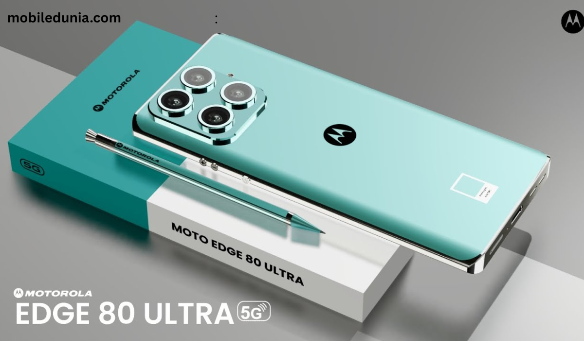 Motorola Edge 80 Ultra स्मार्टफोन का फ्रंट और बैक प्रीमियम डिजाइन