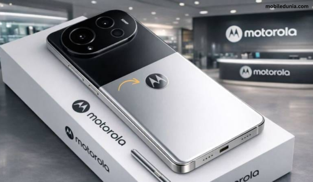 Motorola Edge Premium 5G 2026 rear design with triple camera setup