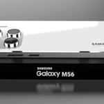 Samsung Galaxy M56 5G front display with slim bezel design