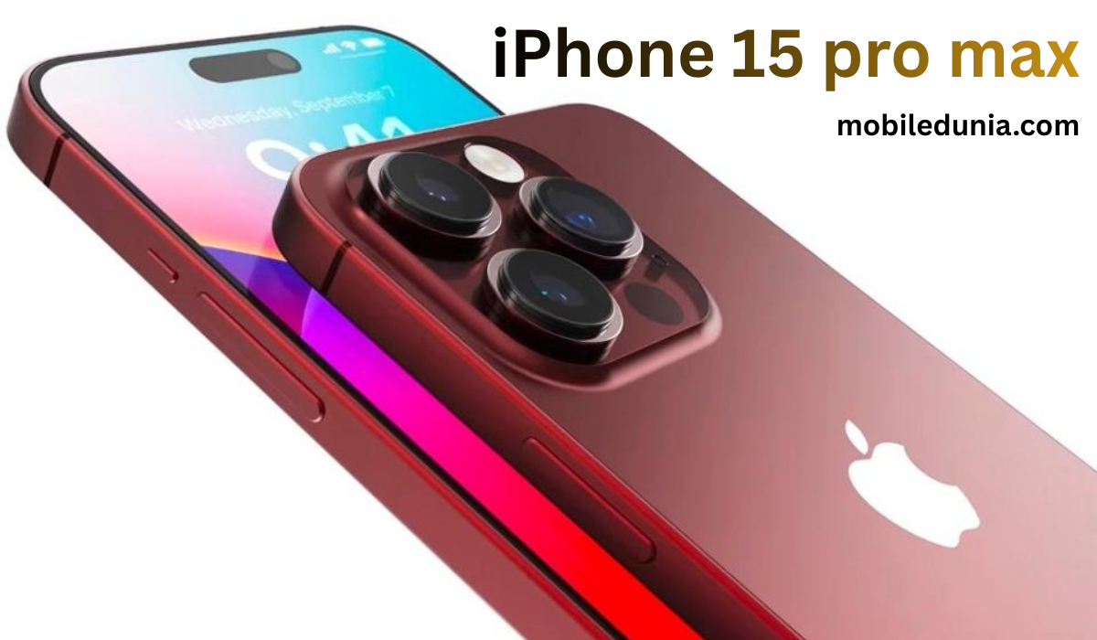 iPhone 15 Pro Max का प्रीमियम टाइटेनियम डिजाइन और बड़ा डिस्प्ले