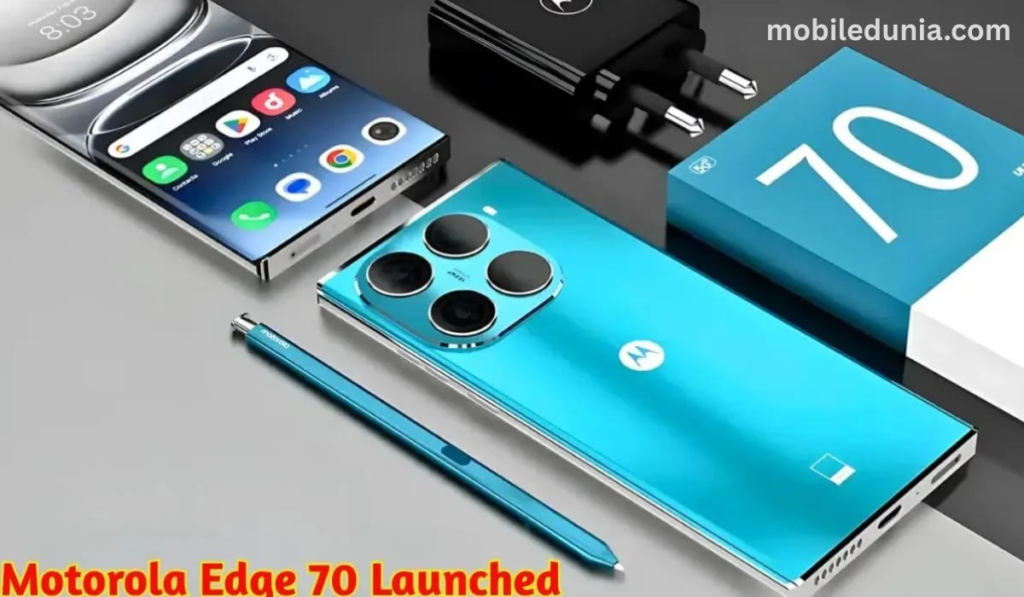 Motorola Edge 70 Fusion front view with curved AMOLED display