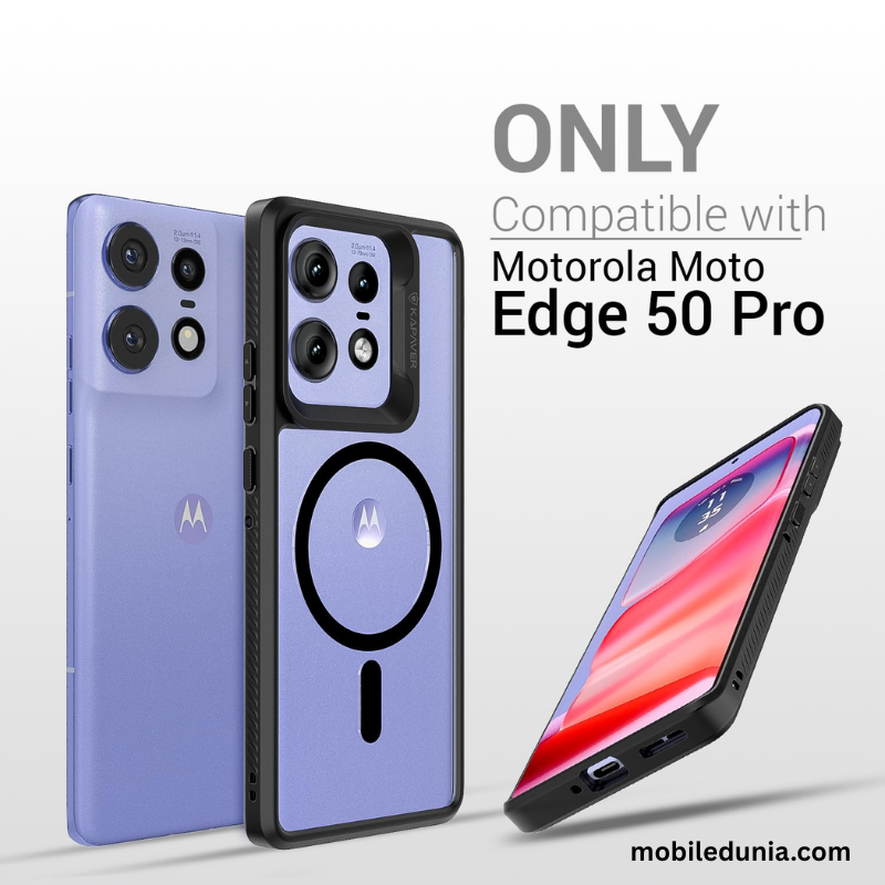 Motorola Edge 50 Pro कर्व्ड pOLED डिस्प्ले 144Hz रिफ्रेश रेट के साथ