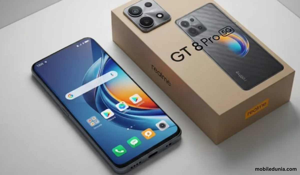 Realme GT 8 Pro का फ्रंट व्यू 144Hz AMOLED डिस्प्ले के साथ