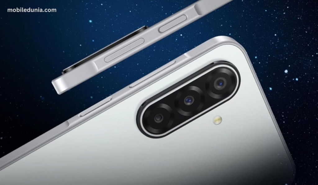 Samsung Galaxy M17 5G बैक पैनल डिजाइन और कैमरा सेटअप