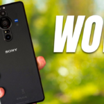 Sony Xperia 1 VII 5G flagship phone front and back display