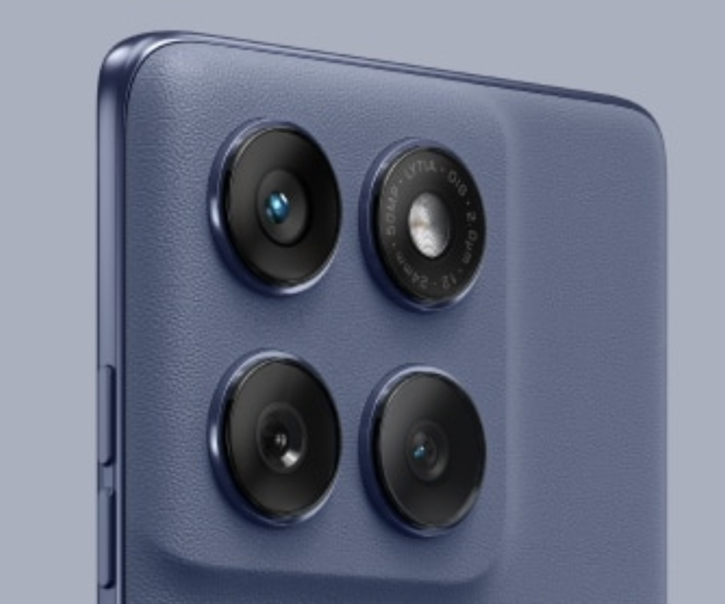 Motorola Edge 60 Fusion 50MP कैमरा सेटअप क्लोज़-अप