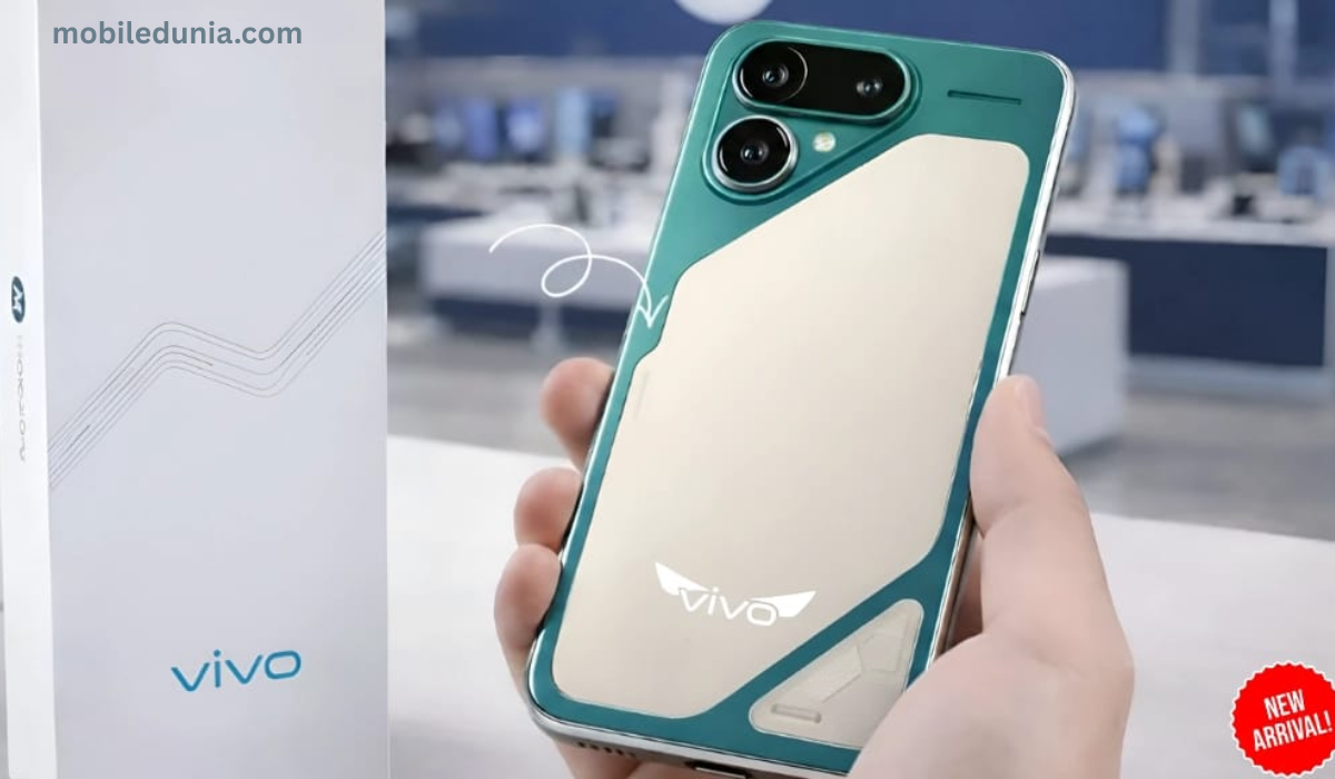 Vivo T5x 5G का फ्रंट डिजाइन और बड़ी डिस्प्ले