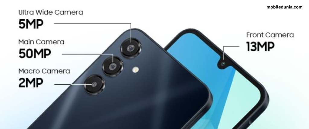 Samsung Galaxy A16 का 50MP कैमरा सेटअप