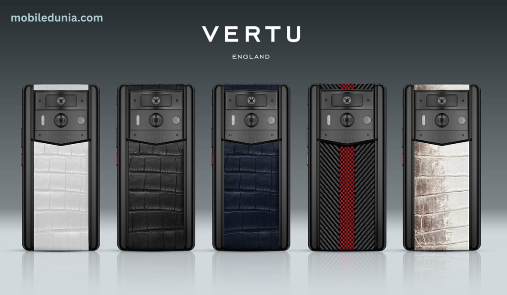 Vertu Metavertu 2 स्मार्टफोन का साइड प्रोफाइल और लक्ज़री डिजाइन
