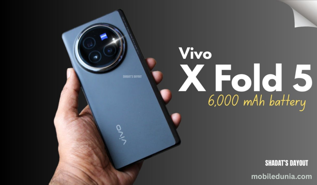 प्रीमियम कैमरा सेटअप के साथ Vivo X Fold 5